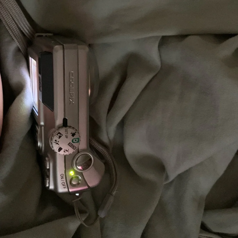 Nikon Silver Digital Camera with Advanced Features
